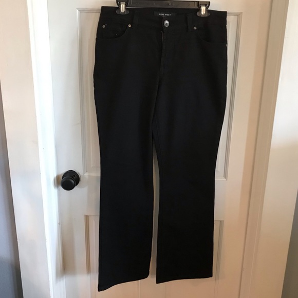 Nine West Jeans West End Bootcut Black Jeans - Picture 1 of 6